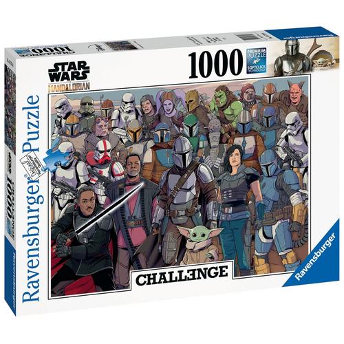 Puzzle Puzzle 1000 P - Baby Yoda / Star Wars Mandalorian (Challenge Puzzle)