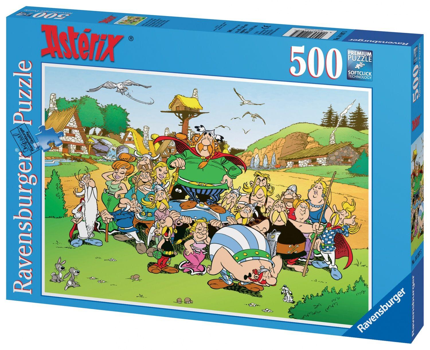 Puzzle 500 pièces enfants Djeco Dame à la licorne