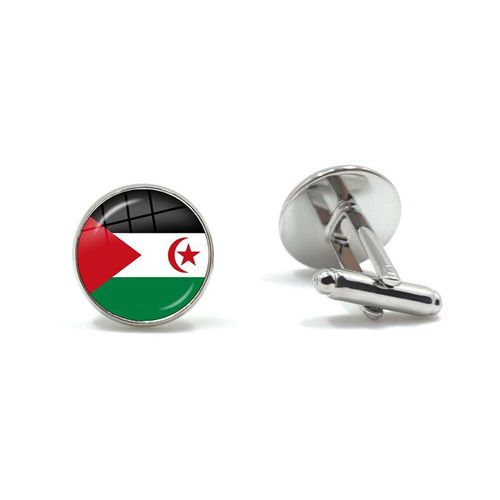 Boutons De Manchette Cabochon En Verre, 16mm, Pour Hommes, Cadeau Pour Hommes, Guinée, Saint Helena, Nigeria, Guinée, Bison