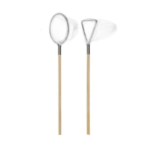 Epuisette À Poisson Miniature, 10 Cm, 2 Pcs Pour Le Monde Des Lutins - Rico Design Ecru