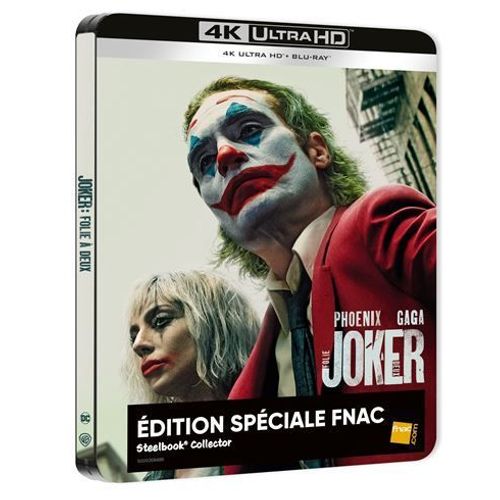 Joker : Folie À Deux - Exclusivité Fnac Boîtier Steelbook - 4k Ultra Hd + Blu-Ray