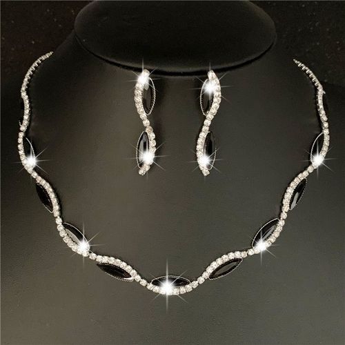 Ensembles De Bijoux De Mariage En Cristal Rouge Royal Plaqué Argent Pour Femmes, Cuir Chevelu, Long Collier, Boucles D'oreilles, Patients, Livraison Directe