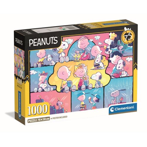 Puzzle Adulte Compact 1000 Pièces - Snoopy