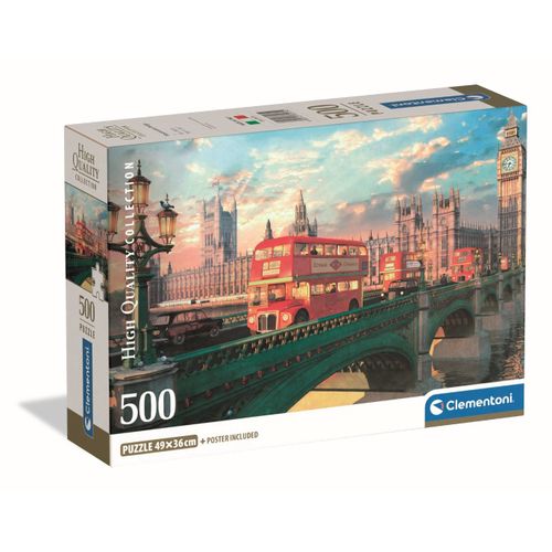 Puzzle Adulte Compact 500 Pièces - Westminster Bridge
