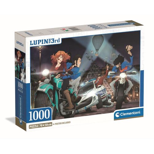 Puzzle Adulte Compact 1000 Pièces - Lupin Iii