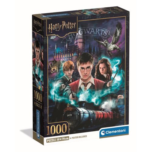 Puzzle Adulte Compact 1000 Pièces - Harry Potter