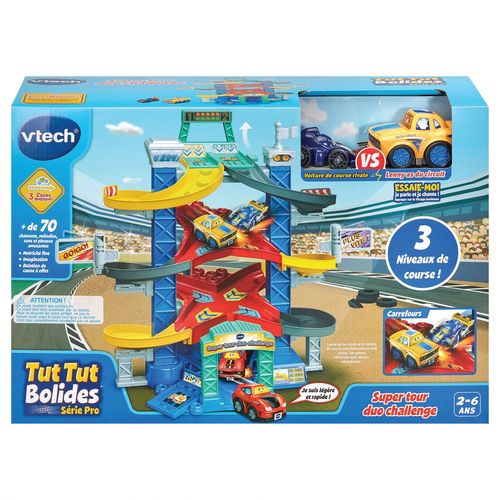 Tut Tut Aventures Tut Tut Bolides Serie Pro - Super Tour Duo Challenge (+ Lenny, As Du Circuit)