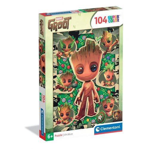 Puzzle Enfant 104 Pièces - Marvel, Groot
