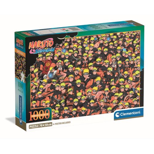 Puzzle Adulte Compact 1000 pièces - Impossible Naruto Shippuden