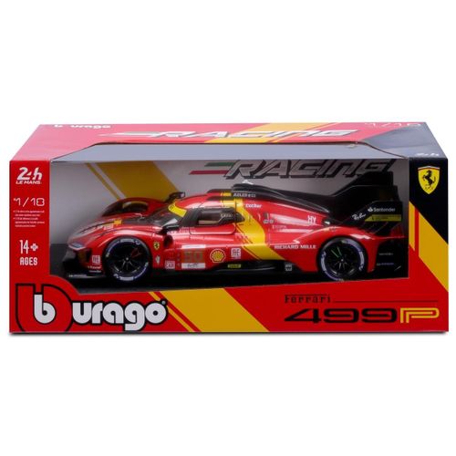 Véhicules Miniatures Die Cast 1/18 Ferrari Racing - 499p Lmh 2023 #50 - Rouge