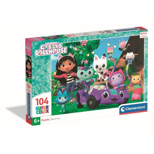 Puzzle Enfant 104 pièces - Gabby et la maison magique
