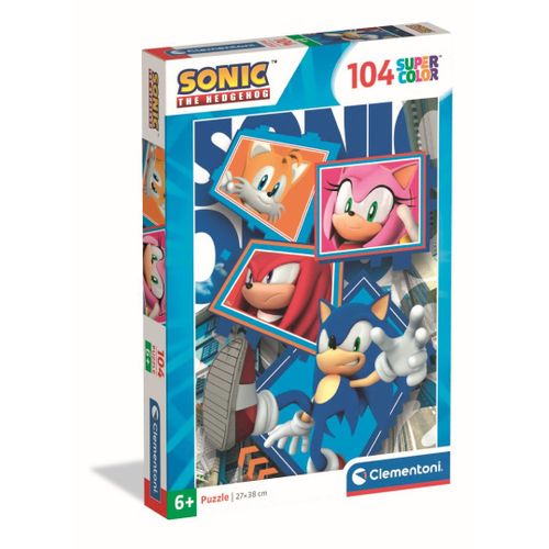 Puzzle Enfant 104 pièces - Sonic