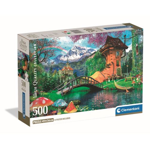 Puzzle Adulte Compact 500 Pièces - Old Shoe House