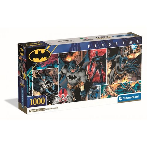 Puzzle Adulte Compact 1000 Pièces Panorama - Batman