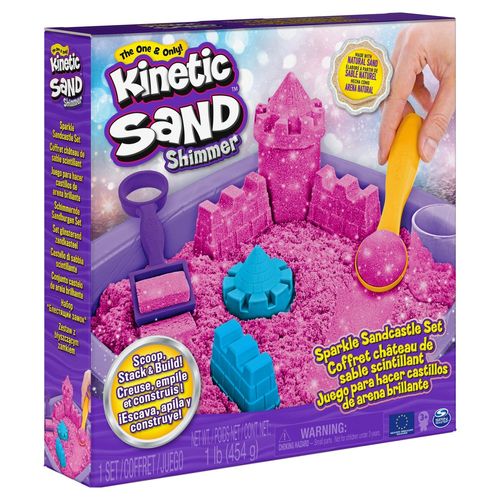 Kinetic Sand Coffret Chateau De Sable Scintillant 454 G Kinetic Sand