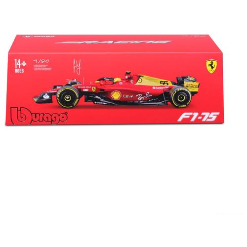 Véhicules Miniatures Die Cast 1/24 Ferrari - Sf F1-75 Italian Gp Monza 75th Anniversaire - Avec Casque #Sainz