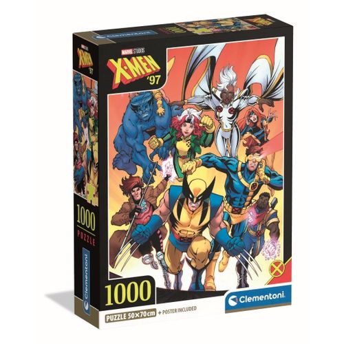 Puzzle Adulte Compact 1000 pièces - Marvel, X-Men