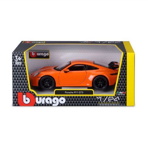 Véhicules Miniatures Die Cast 1/24 Porsche 911 Gt3 2021 - Orange