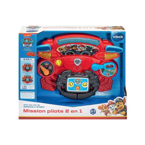 Jouets Educatifs Licence Pat Patrouille - Mission Pilote 2 En 1