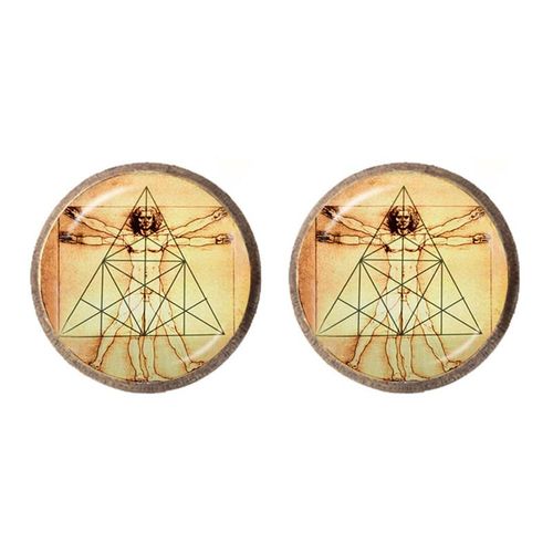 Le Symbole Noir Et Blanc Bijoux Yin Yang Verre Boucles D'oreilles Bijoux Naturel Rustique Boho Style Symbolisant L'harmonie