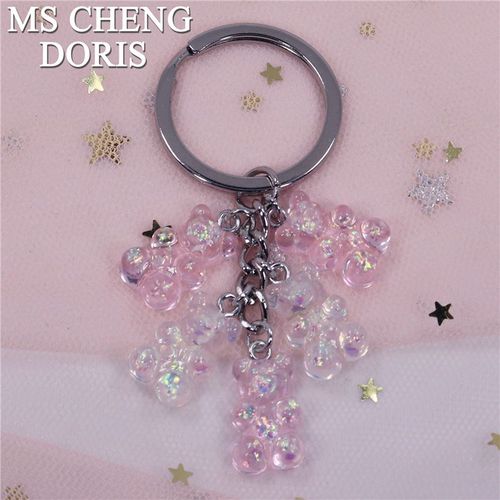 Gunibear-Porte-Clés Coloré En Résine Pour Femme Et Enfant, Pendentif À Dos Pio, 1 Pièce, Livraison Directe