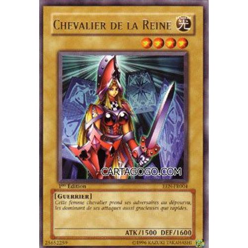 Chevalier De La Reine En Fr Een-Fr004 Carte En Rare