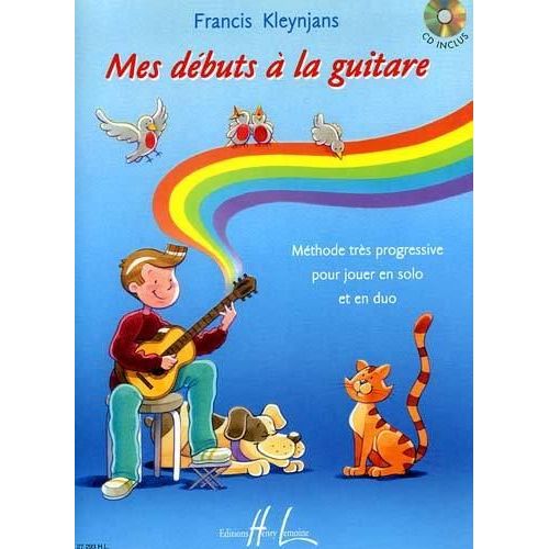 Mes Débuts À La Guitare - Méthode Très Progressive Pour Jouer En Solo Et En Duo (1cd Audio)