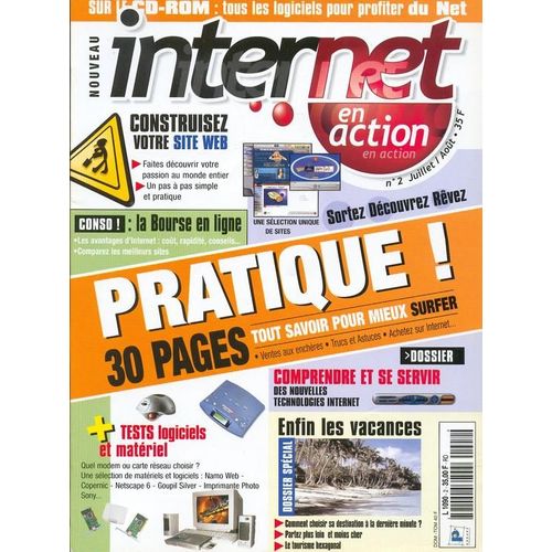 Internet En Action  N° 2 : Construisez Votre Site Web
