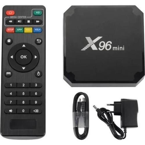 X96 Mini Android TV Box Android 90 TV Box Amlogic S905W Quad-Core 2 Go + 16 Go 4K HD WIFI Media Player AH3744