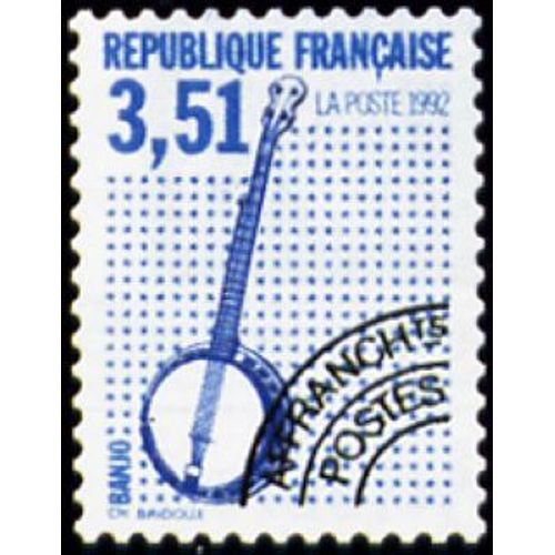 Timbre Préoblitéré France Neuf 1992 - Banjo 3.51 - Yt Pre Ob N° 226