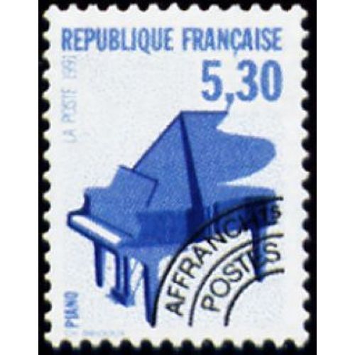 Timbre Préoblitéré France Neuf 1992 - Piano 5.30 - Yt Pre Ob N° 222