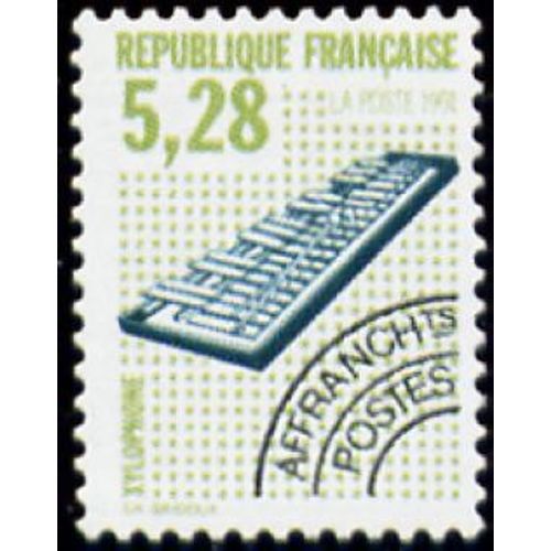 Timbre Préoblitéré France Neuf 1992 - Xylophone 5.28 - Yt Pre Ob N° 221