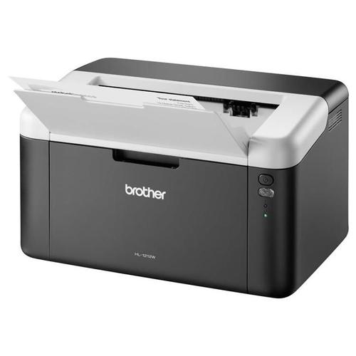 Brother HL-1212W - Imprimante - Noir et blanc - laser - A4/Legal - 2400 x 600 ppp - jusqu'à 20 ppm - capacité : 150 feuilles - USB 2.0, Wi-Fi(n)