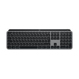 Logitech Master Series MX Keys S for Mac - Clavier - full size - rétroéclairé - sans fil - Bluetooth LE - QWERTY - Italien - gris sidéral