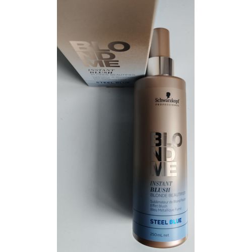 Schwarzkopf Blondeme Instant Blush Coloration Temporaire Steelblue 250 Ml 