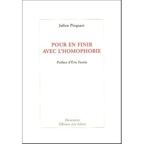 Pour En Finir Avec L'homophobie