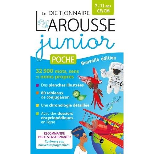 Le Dictionnaire Larousse Junior Poche Ce/Cm