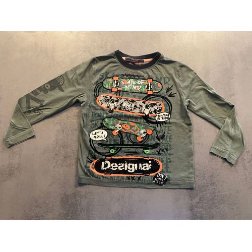 T-Shirt Manches Longues « Skate » Desigual Taille 5/6 Ans