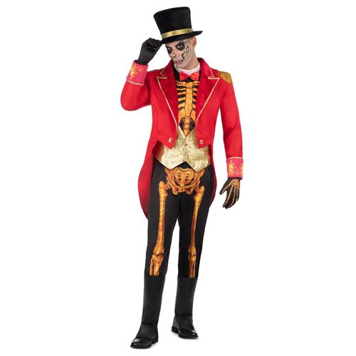 Déguisement Monsieur Loyal Squelette Homme - Taille: M