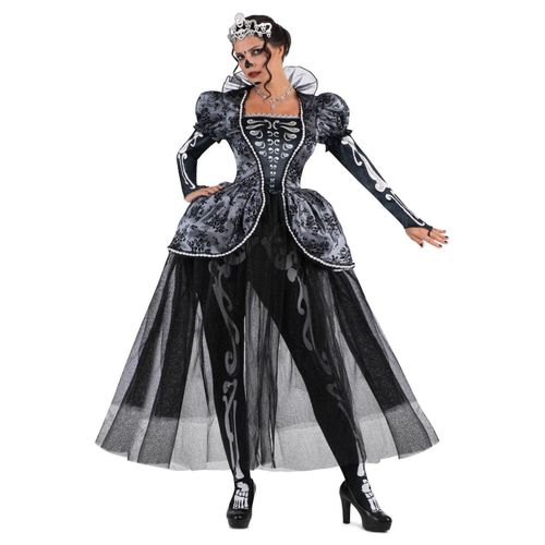Déguisement Reine Squelette Luxe Femme - Taille: S