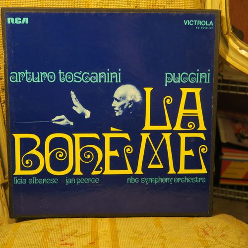Puccini La Bohème Arturo Toscanini Licia Albanese, Jan Peerce