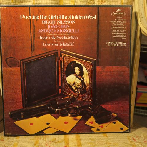 Puccini The Girl Of The Golden West Nilsson Gibin Lovro Von Matacic
