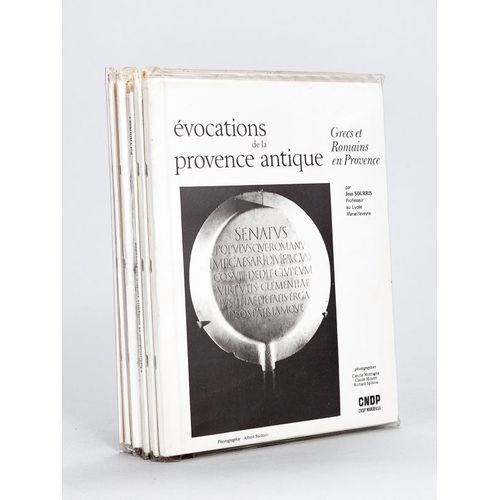[ Lot De 7 Livrets Du Crdp Marseille Accompagnés De Leurs Diapositives, Relatifs À L'histoire De La Provence ] Evocations De La Provence Antique. Gre