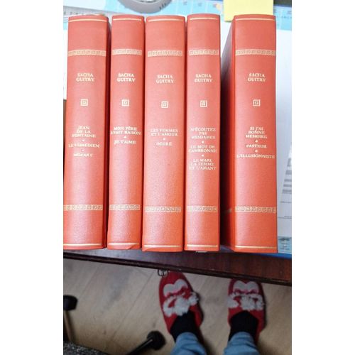 Sacha Guitry Éditions Rombaldi 5 Volumes