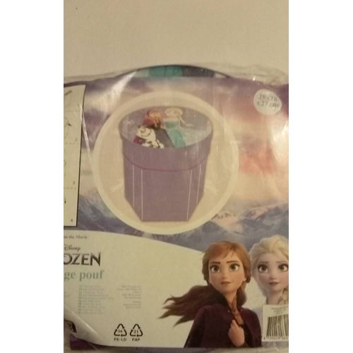 Pouf De Rangement La Reine Des Neiges Neuf