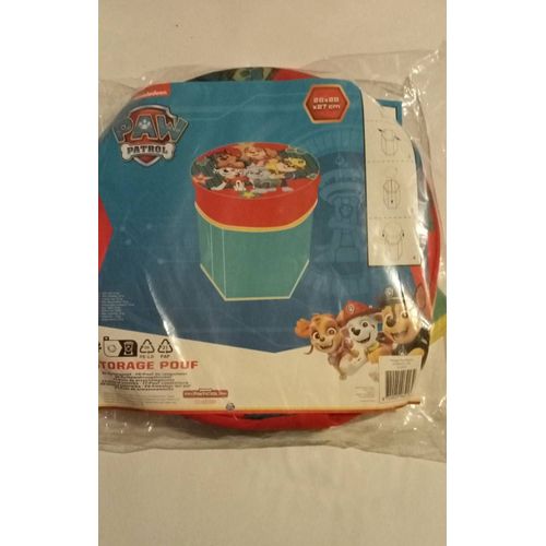 Pouf De Rangement Pat Patrouille Neuf