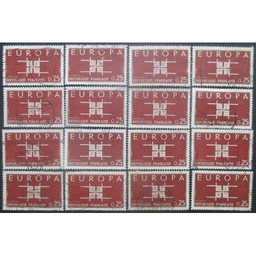 France N°1396 X 16 Oblitéré