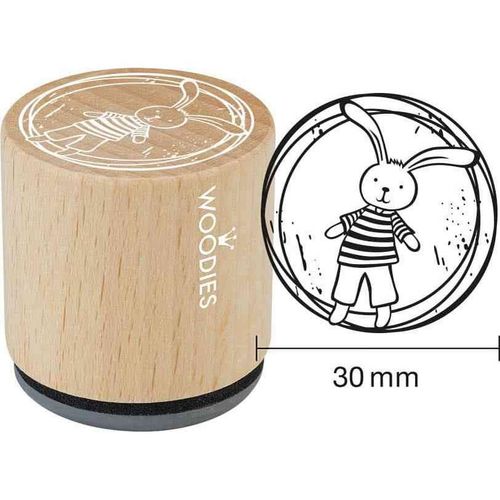 Colop Tampon ¿ Motif Woodies "Petit Lapin"