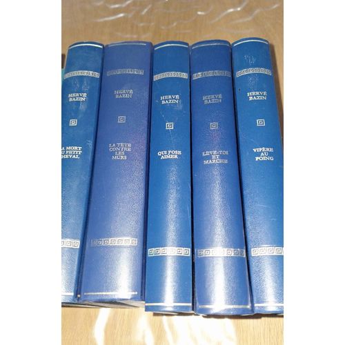 Hervé Bazin Les Immortels Éditions Rombaldi 5 Volumes