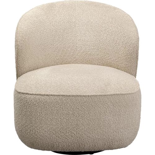 Fauteuil Pivotant Ellie Beige Kare Design